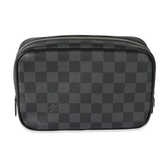 Louis Vuitton Canvas Damier Graphite Toiletry Pouch PM - Picture 3 of 7